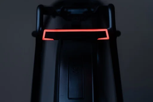 Zadnja luč E-Bike PRO za blatnik črna