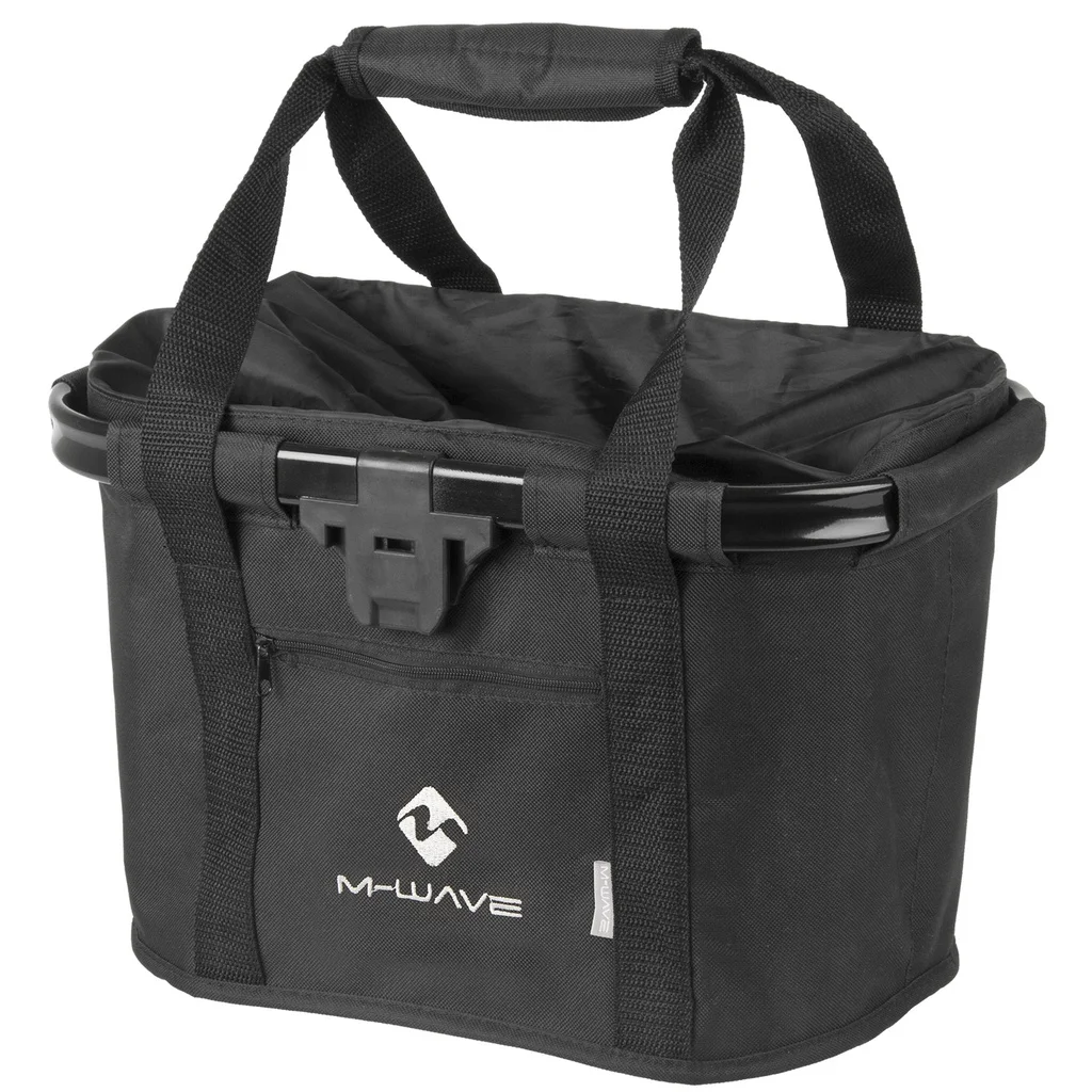 Torba za kolo M-WAVE Utrecht Fold Black za na krmilo