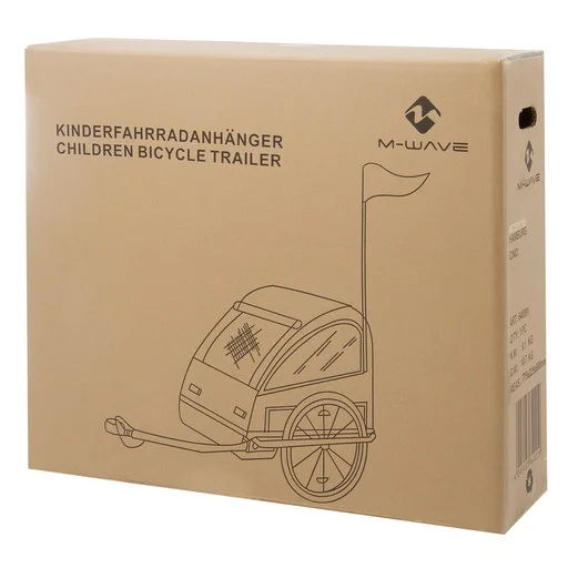 Prikolica za prevoz otrok M-Wave Stalwart Kid Easy