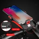 COBRA front light with phone carrier and horn Internal battery 4000mah