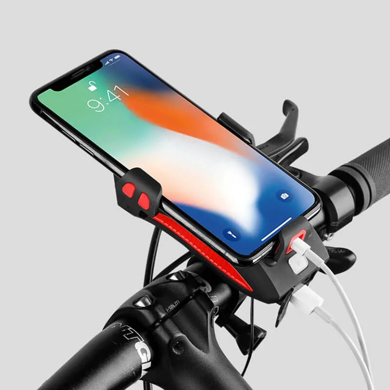 COBRA front light with phone carrier and horn Internal battery 4000mah