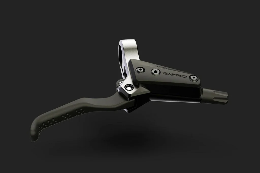 Set brakes TEKTRO HD-M535, Front 4 piston and Rear 2 piston, Brake disc TR180+203 6 bolt, adapter