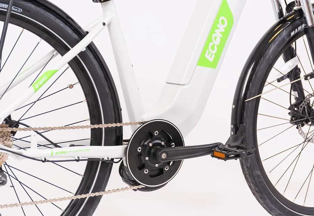 Električno kolo ECONO Apes CITY 28'' EEC6 Papirus bela 2024