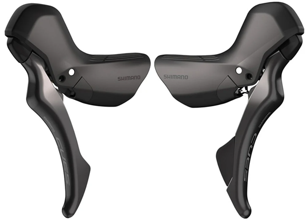 Shimano (Group)11s, Cues U6030, 2x prestavno zavorna ročka, 2x zavorna čeljust, 2x zavorni disk RT54-160, gonilka z verižnikom, zadnji menjalnik RD-U6000 , verižnik LG400 11s, veriga LG500