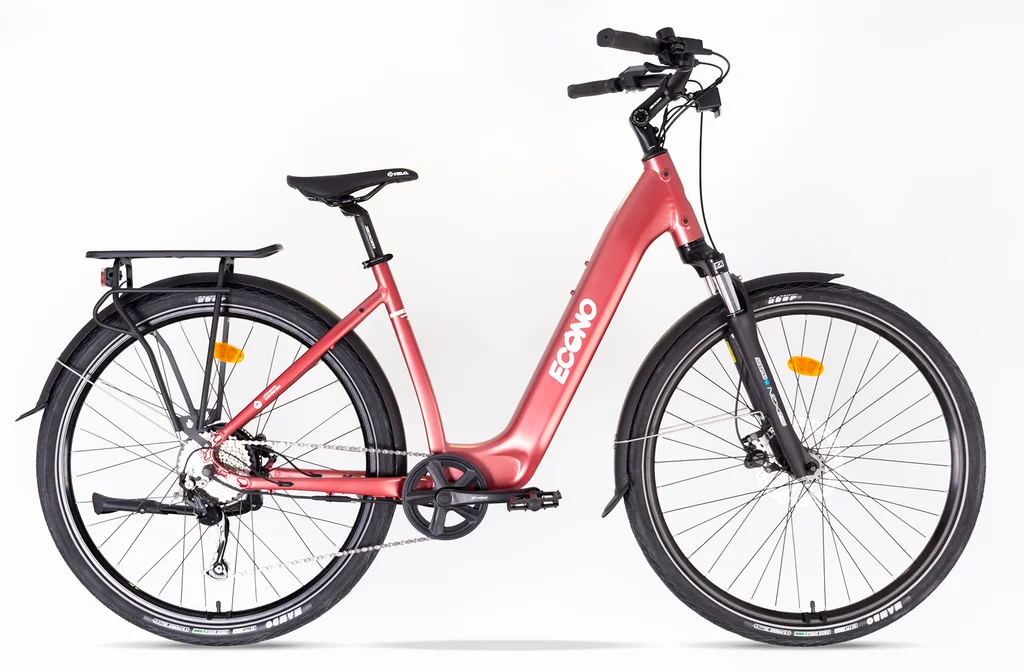 ECOMO CITY CITY EER5 WINE RED 2025 Electric Bike
