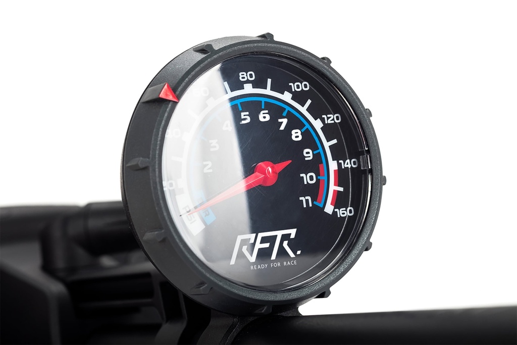 Tlačilka RFR FLOORPUMP Glossy Blk/Red