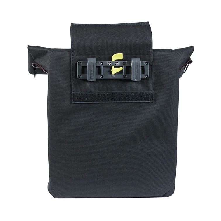 Torba za kolo Basil City - shopper MIK Hooks - 14–16L - black