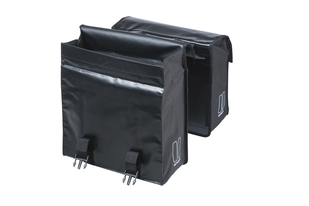 Torba za kolo Basil Urban Load - double pannier bag MIK - 48-53 litres - black