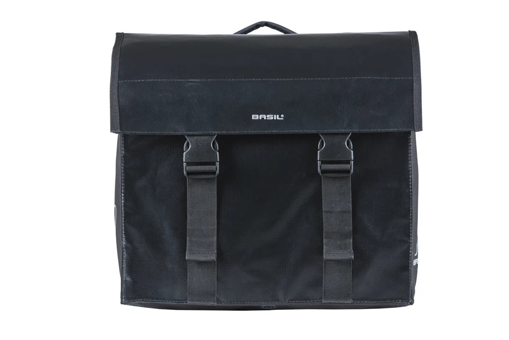 Torba za kolo Basil Urban Load - double pannier bag MIK - 48-53 litres - black