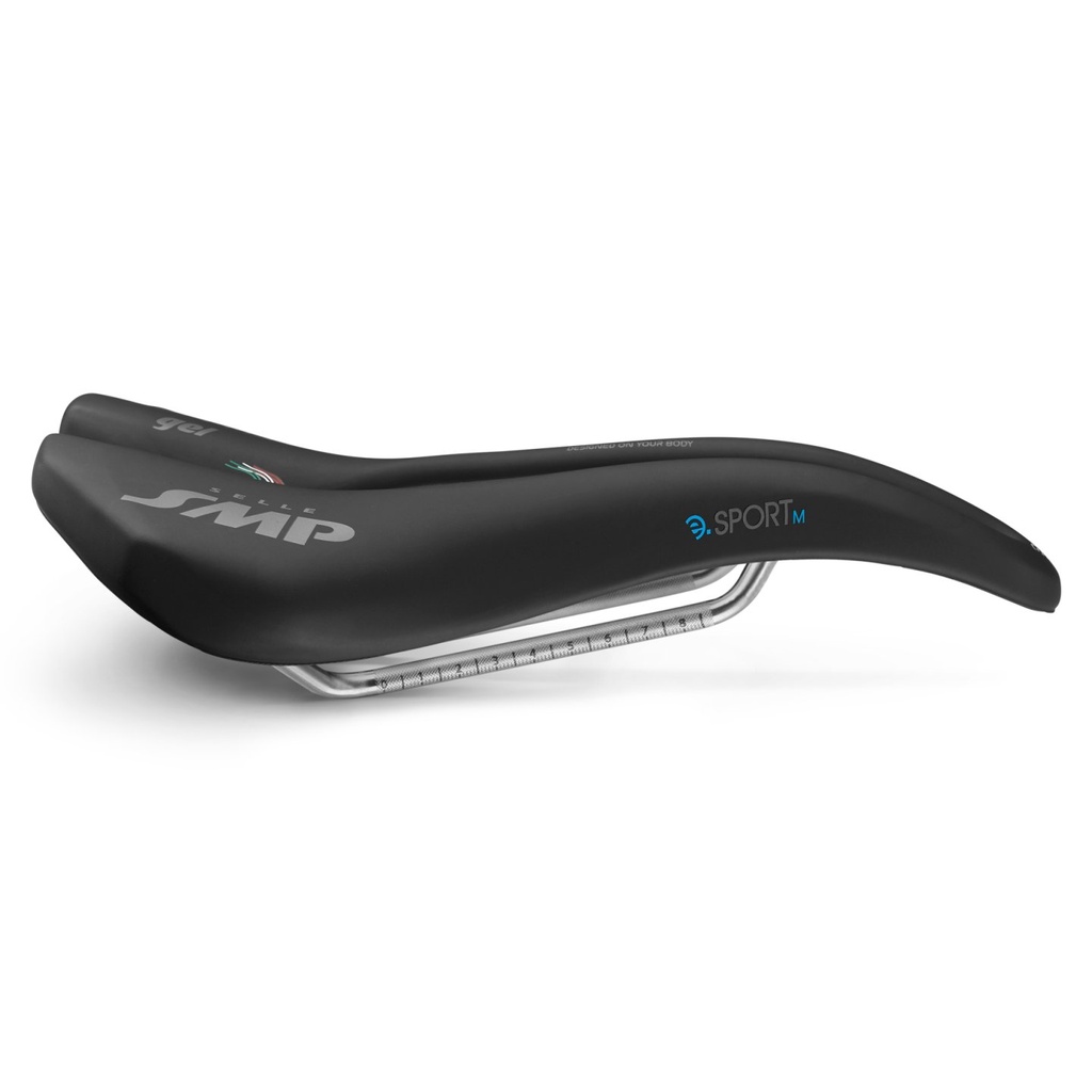 Sedež Selle SMP E-Sport Medium Gel - black