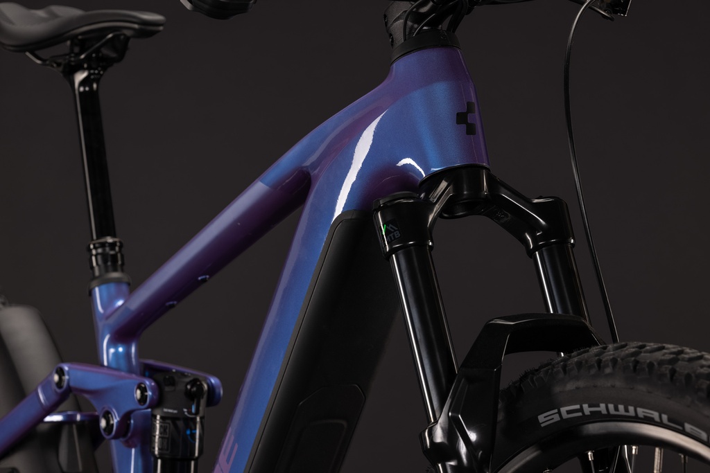 Električno kolo CUBE Stereo Hybrid ONE44 Pro 800 blueiris'n'purple 2027