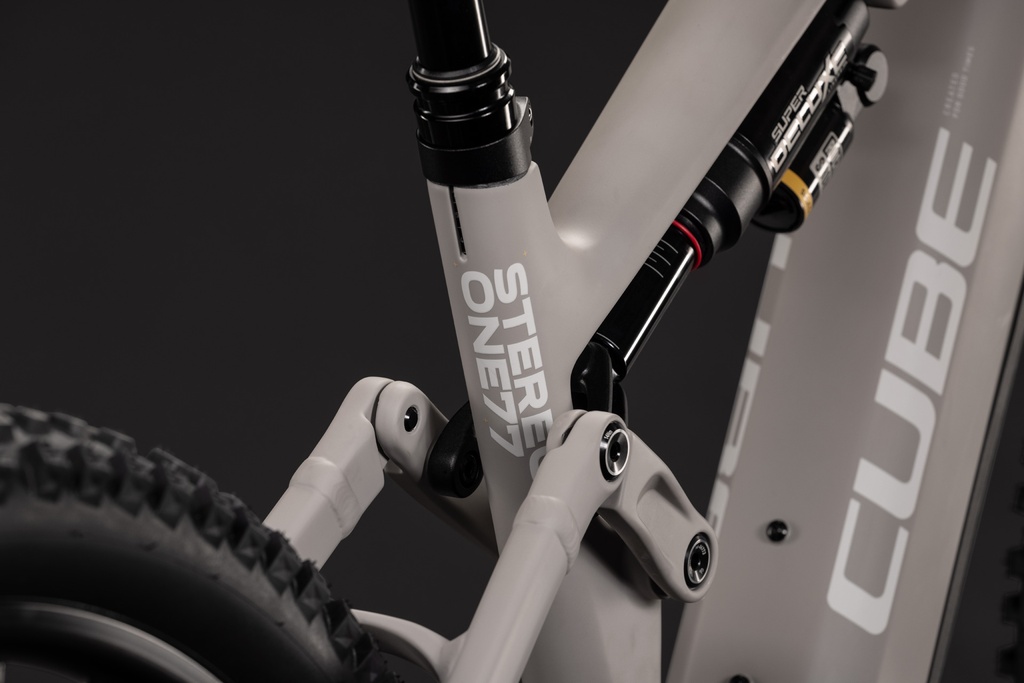 Električno kolo CUBE Stereo Hybrid ONE77 HPC RACE 800 oatgrey´n´yellow 2027 