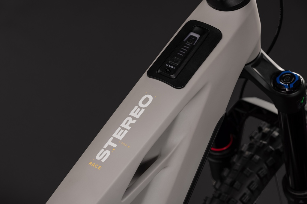 Električno kolo CUBE Stereo Hybrid ONE77 HPC RACE 800 oatgrey´n´yellow 2027 