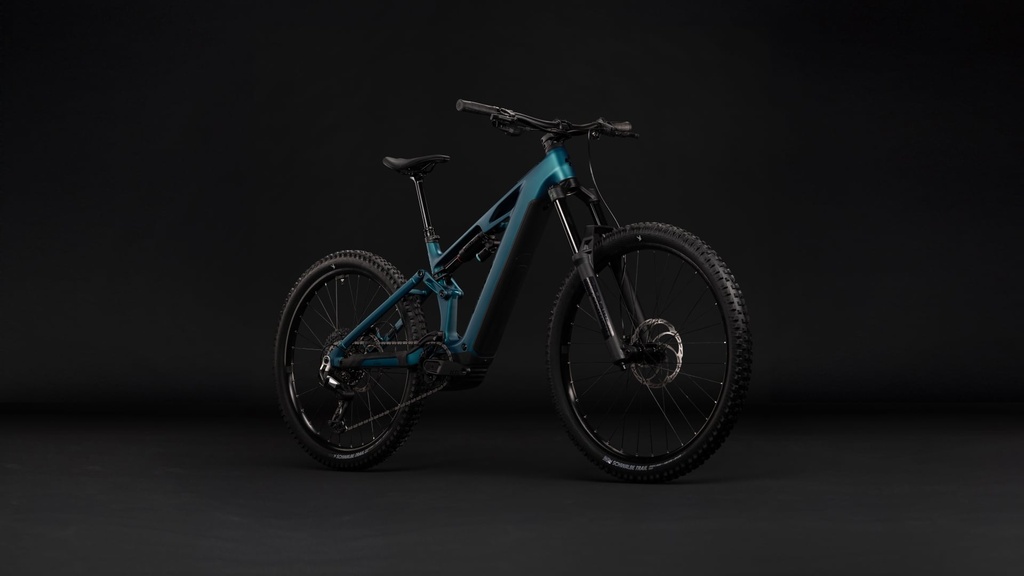 Električno kolo CUBE Stereo Hybrid ONE77 HPC RACE 800 metallicpetrol´n´black 2027 