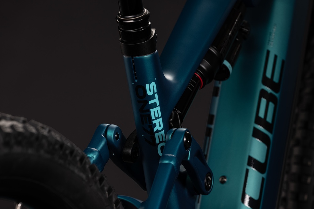 Električno kolo CUBE Stereo Hybrid ONE77 HPC RACE 800 metallicpetrol´n´black 2027 