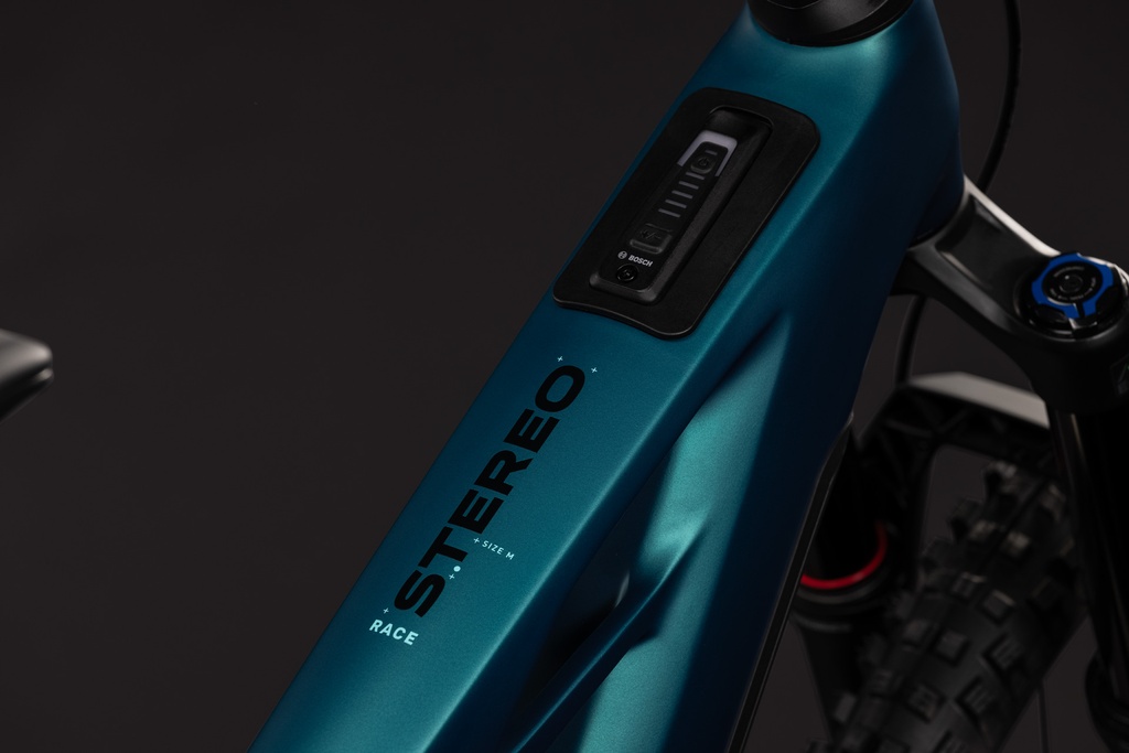 Električno kolo CUBE Stereo Hybrid ONE77 HPC RACE 800 metallicpetrol´n´black 2027 