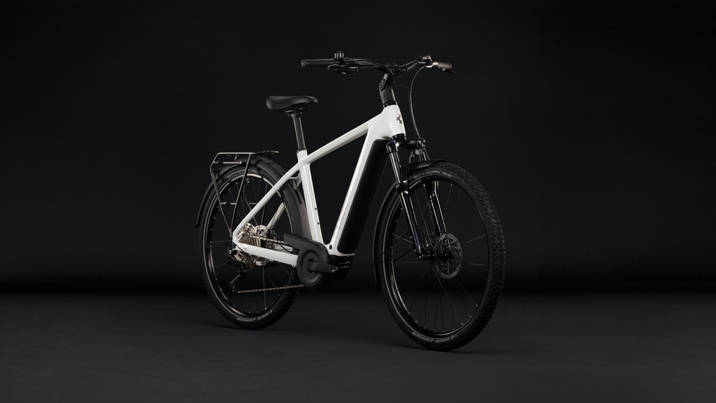Električno kolo CUBE Nuride Hybrid Performance 720 metallicwhite´n´grey 2027 