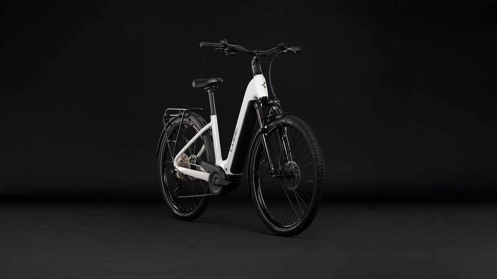 Električno kolo CUBE Nuride Hybrid Performance 720 metallicwhite´n´grey Easy Entry 2027