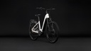 Električno kolo CUBE Nuride Hybrid Performance 720 metallicwhite´n´grey Easy Entry 2027
