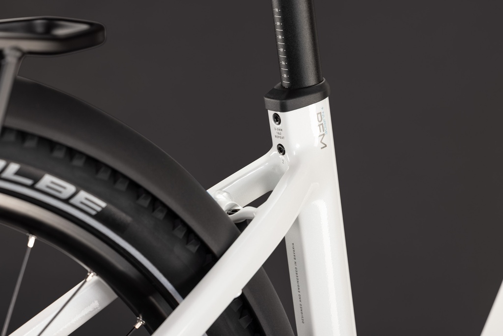 Električno kolo CUBE Nuride Hybrid Performance 720 metallicwhite´n´grey Easy Entry 2027