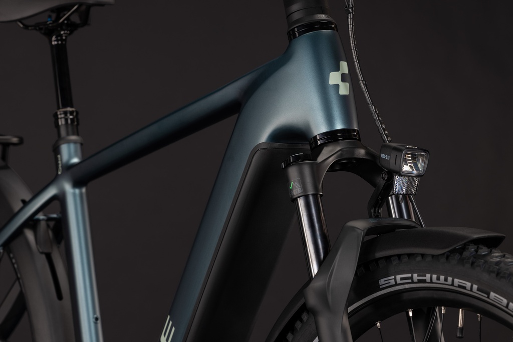 Električno kolo CUBE Nuride Hybrid Pro 800 deepteal´n´blue 2027