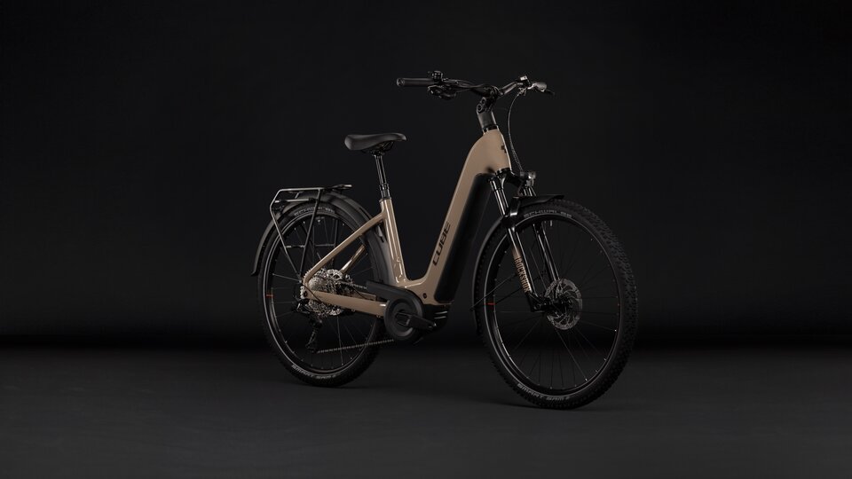 Električno kolo CUBE Nuride Hybrid Pro 800 cappuccino´n´black Easy Entry 2027