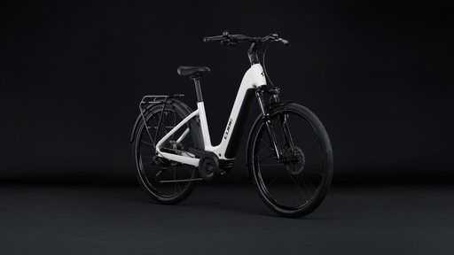Električno kolo CUBE Touring Hybrid ONE 600 metallicwhite´n´chrome Easy Entry 2027