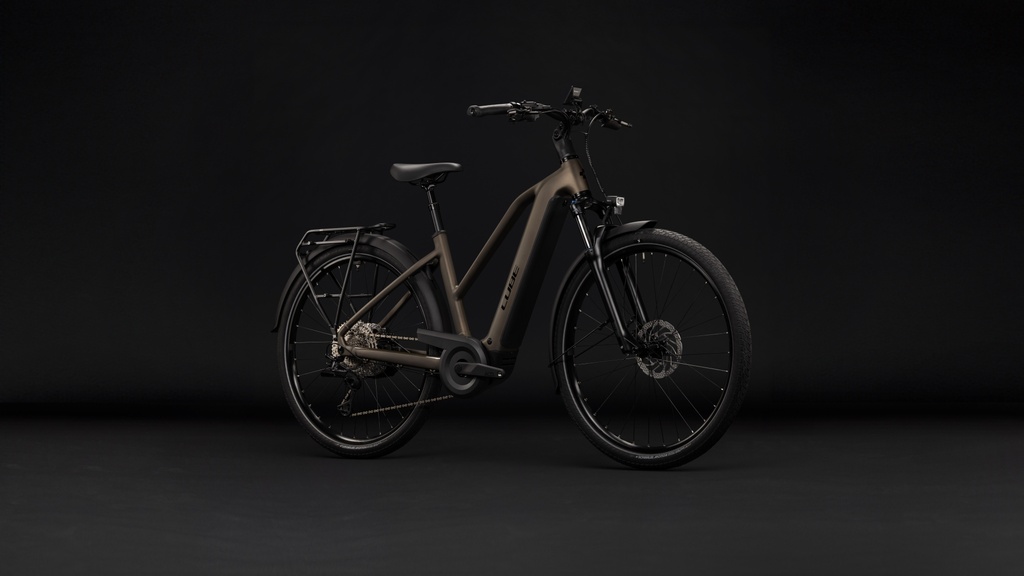 Električno kolo CUBE Touring Hybrid Pro 800 metallicumbra´n´black Trapeze 2027