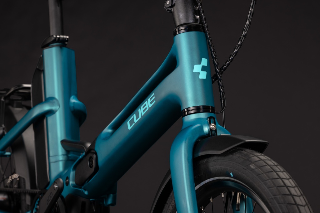Električno kolo Cube Fold Hybrid Deluxe 540 metallicpetrol´n´sea 2027