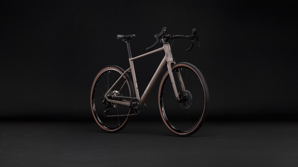 Gravel kolo Cube Nuroad ONE wood´n´grey 2027 