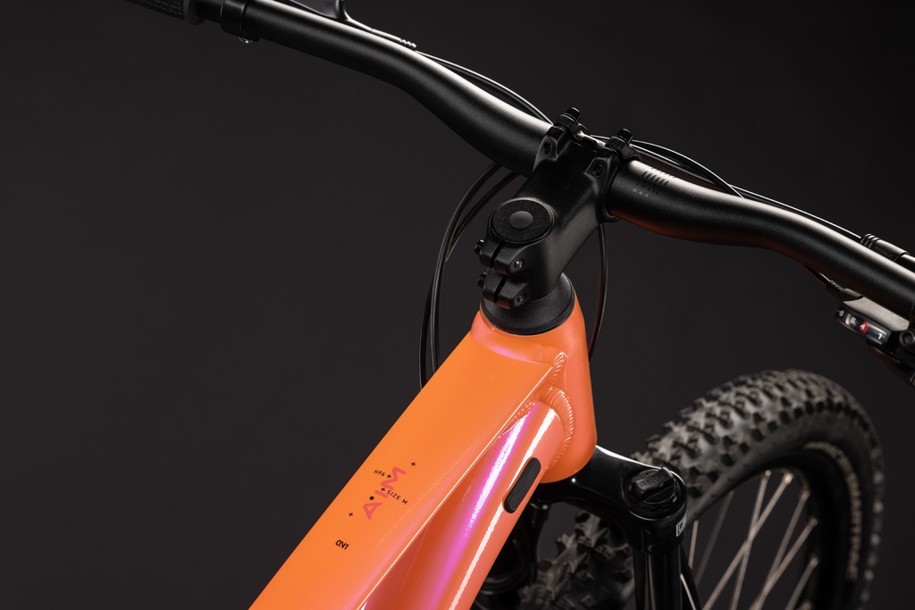 Gorsko kolo CUBE Aim ONE salmon and black 2027