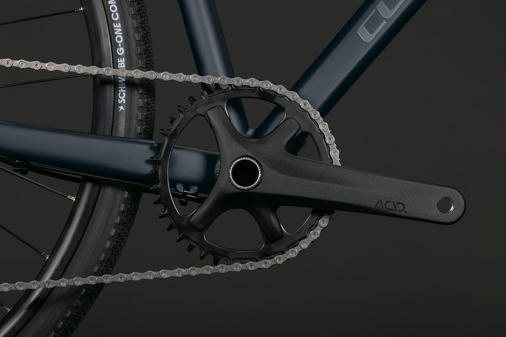 Gravel kolo Cube Nulane Pro night'n'chrome 2027