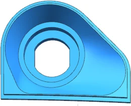 Nosilec konektorja DC 2.1 Tube M/L