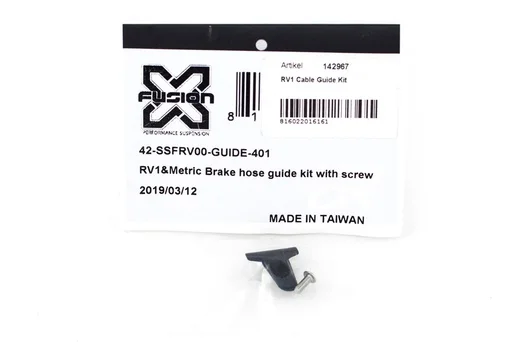 [42-XFKVG38-GUIDE-501] X-Fusion VG38/RV1 38 Brake hose guide kit with screw (42-XFKVG38-GUIDE-501)