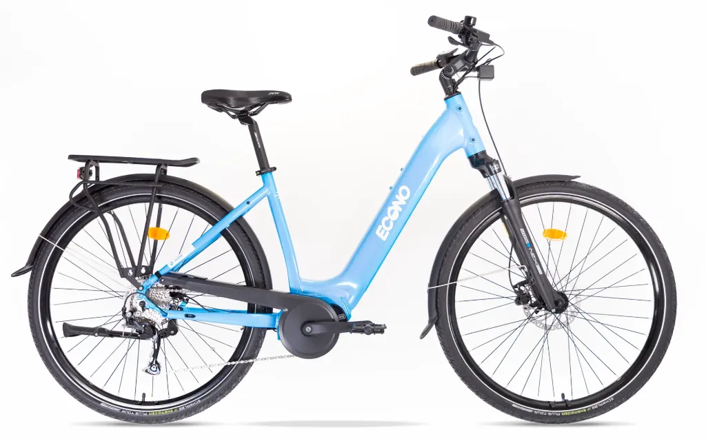 Električno kolo ECONO Mare CITY EEC4LK Sky blue 2025 (M, 520Wh (15Ah))