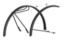 Mudguards set Hebie, Alumee 28'', black