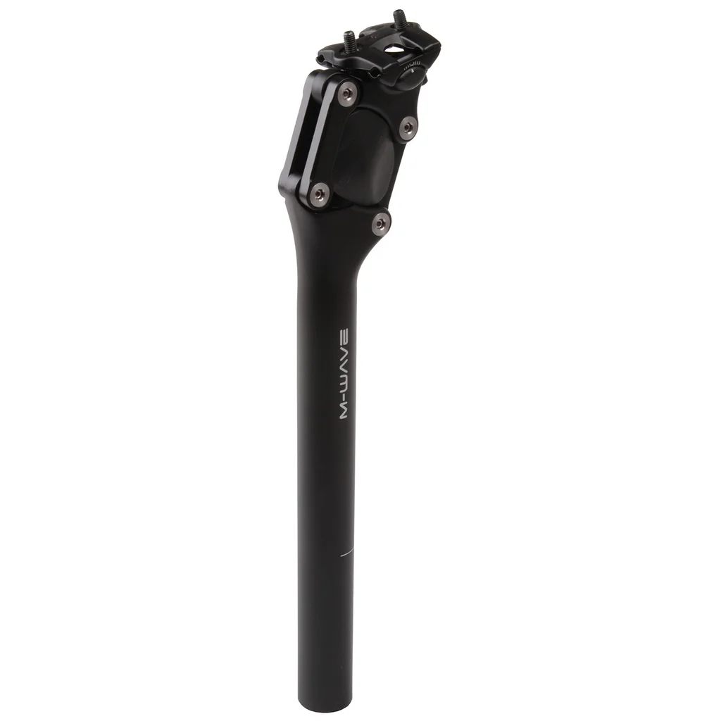 Vzmetena sedežna opora M-Wave Fourspring Vario parallelogram, 30.9 mm, črna