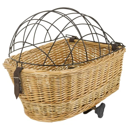 Bike basket M-WAVE CARRIER TOP (with a cage)