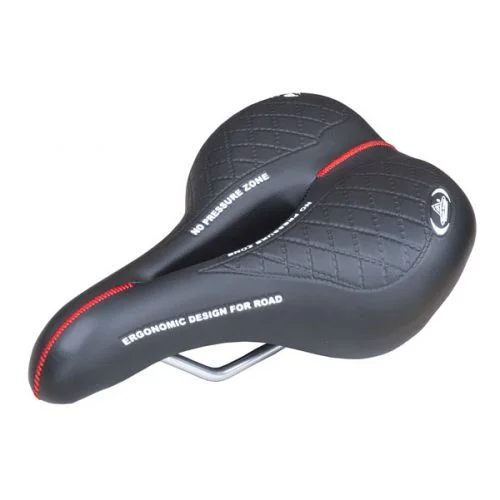Saddle Selle Monte Grappa Vela Skay Nero Foro Elast
