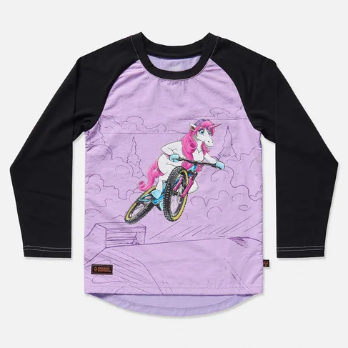 SHOTGUN Unicorn Kids MTB Jersey YXS Size 4