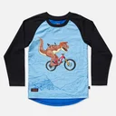 Children MTB Jersey Shotgun Dino YXS Size 4