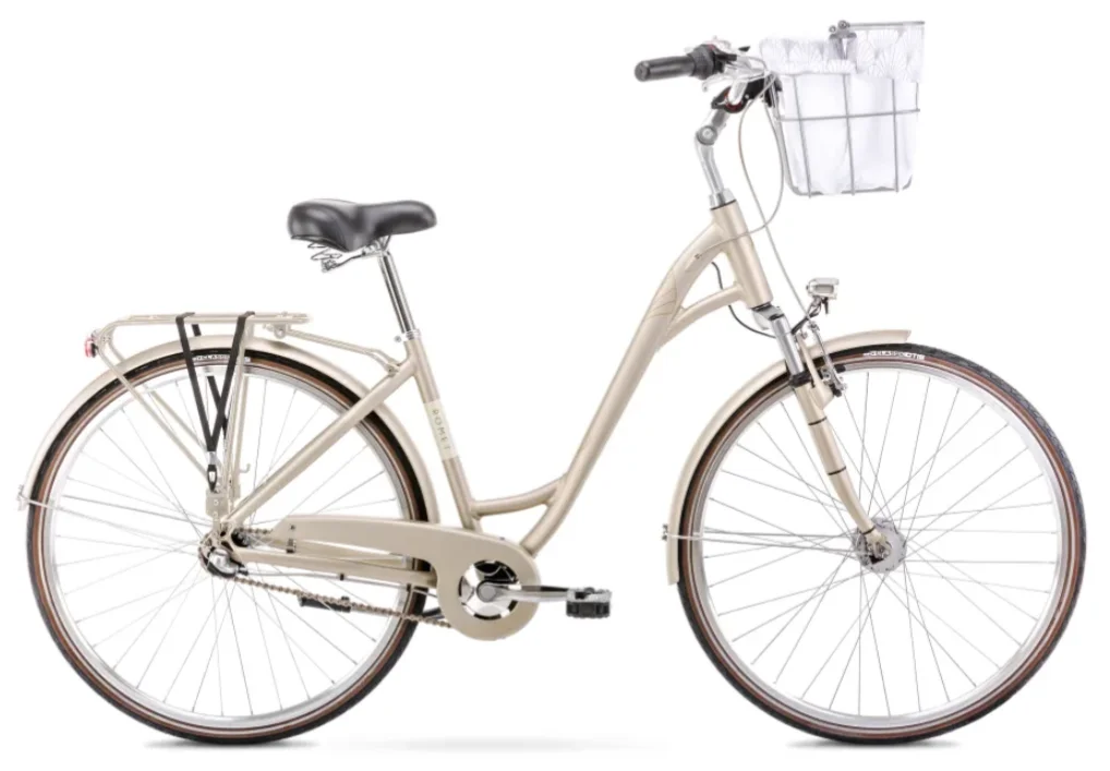 City Bike Romet Art Deco Classic, s košaricom