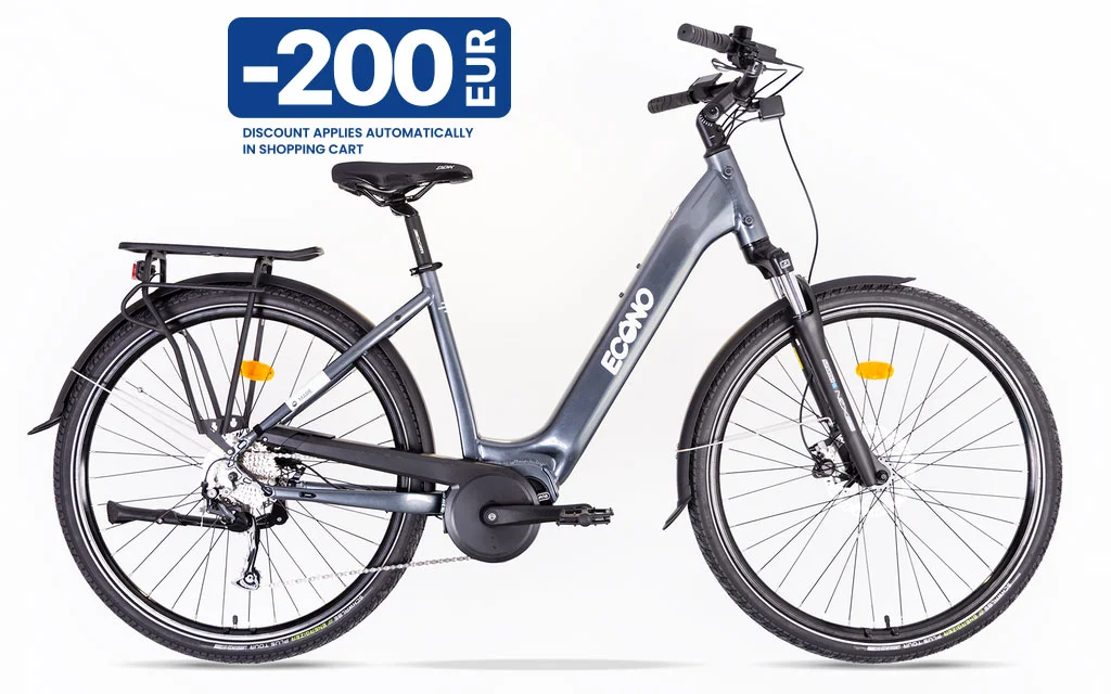 Electric bike ECONO Mare CITY EEC4 Antracit 2025