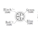 Male connector Zenith ZC11NS-04P0100-01