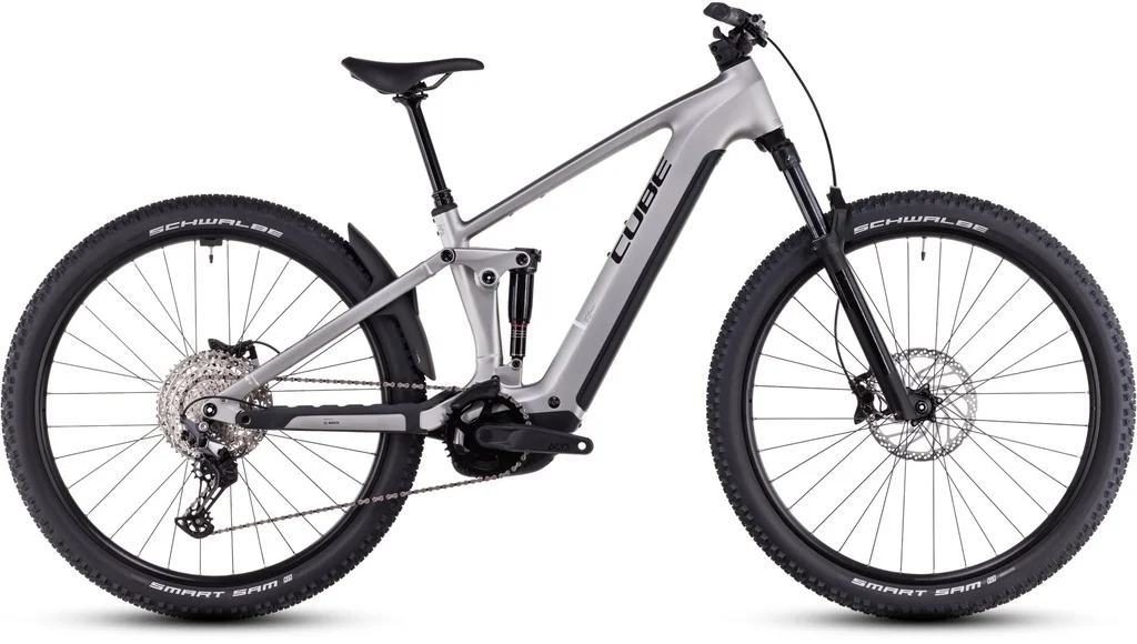 Električno kolo CUBE STEREO HYBRID ONE22 RACE 800 silver'n'black 2025