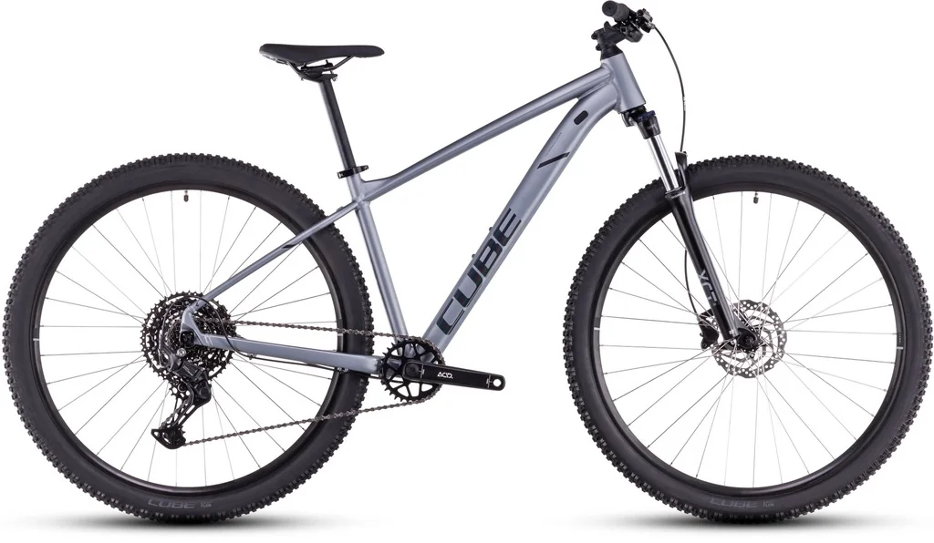 Mountain bike CUBE AIM RACE 2025 slategrey´n´rainbowblack