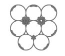 ELK (baterija) cell holders 21700 PLA0765