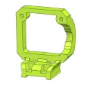 ELK (nosilec baterije) alu parts which holds the lock