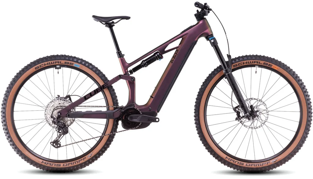 Electric Bike Cube Stereo Hybrid One44 HPC SLX 800 Molotov'n'black 2025