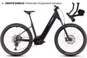 Electric Bike CUBE REACTION HYBRID RACE 800 black'n'metal Easy Entry 2025 + THINKRIDER X3